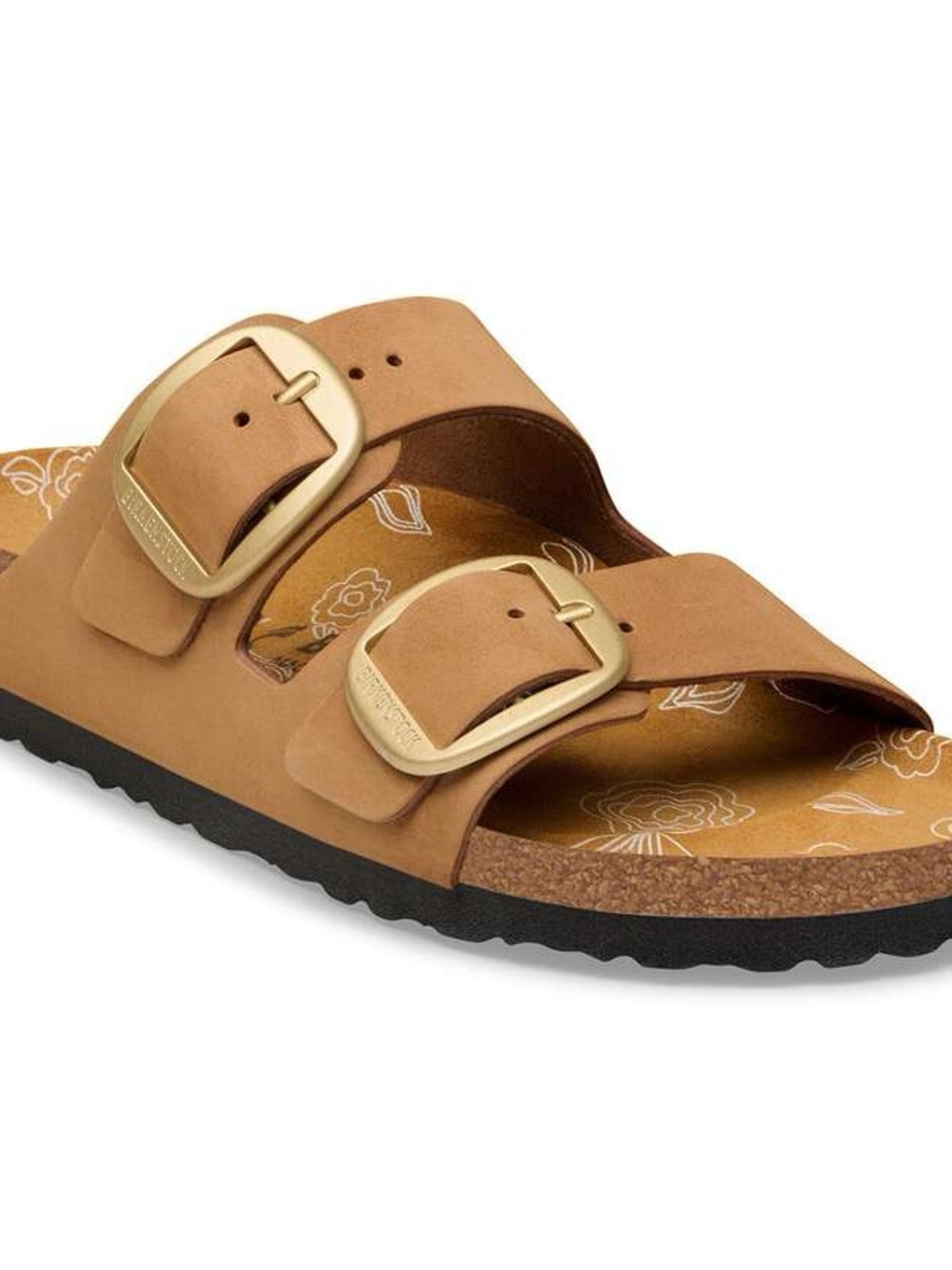 BIRKENSTOCK ARIZONA BIG BUCKLE LEATHER SANDALS